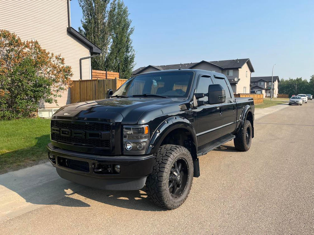 Ford F250/F350 Superduty (2008-2016) New Style Tow Mirrors - Customer Photo From Logan Evans