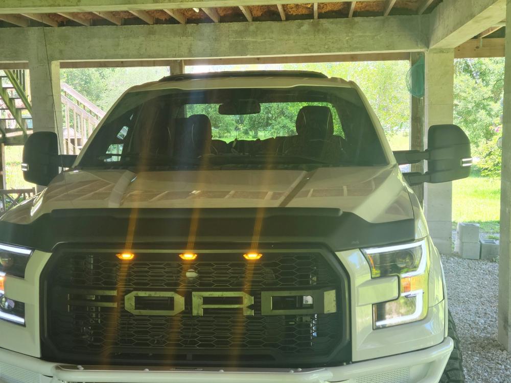 Ford F-150 Tow Mirror Lights (2015-2023) - Strip or Switchback - Customer Photo From Michael Smith
