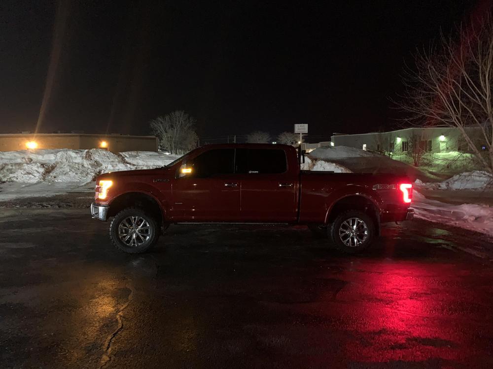 Ford Signal & Running Light Mirror Harness (Tow & Small Mirrors) // 2015-2020 F150 - Customer Photo From Eric Guindon