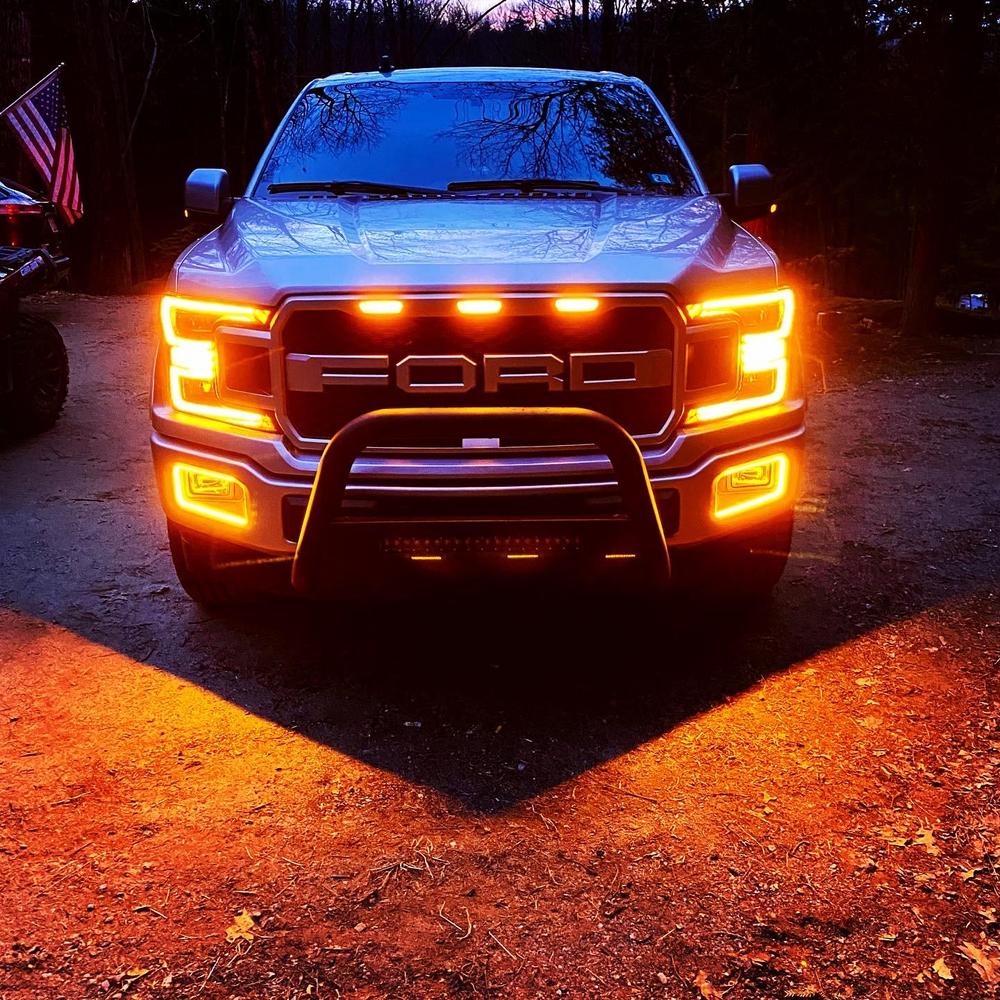 Ford Signal & Running Light Mirror Harness (Tow & Small Mirrors) // 2015-2020 F150 - Customer Photo From Kristopher davis