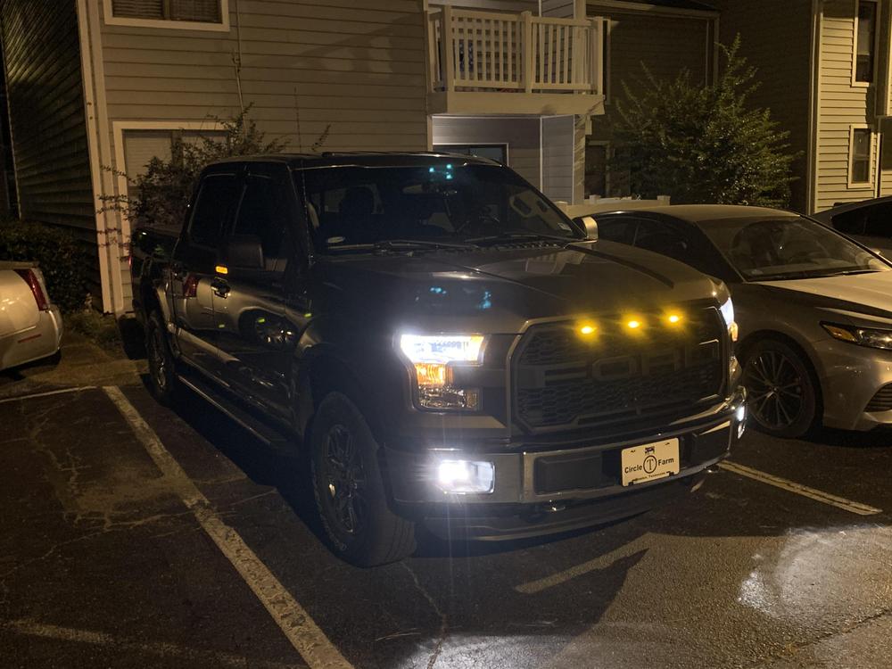 Ford Signal & Running Light Mirror Harness (Tow & Small Mirrors) // 2015-2020 F150 - Customer Photo From Anthony Young