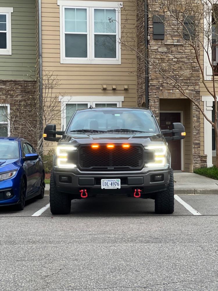 Ford Signal & Running Light Mirror Harness (Tow & Small Mirrors) // 2015-2020 F150 - Customer Photo From Alex Misenheimer