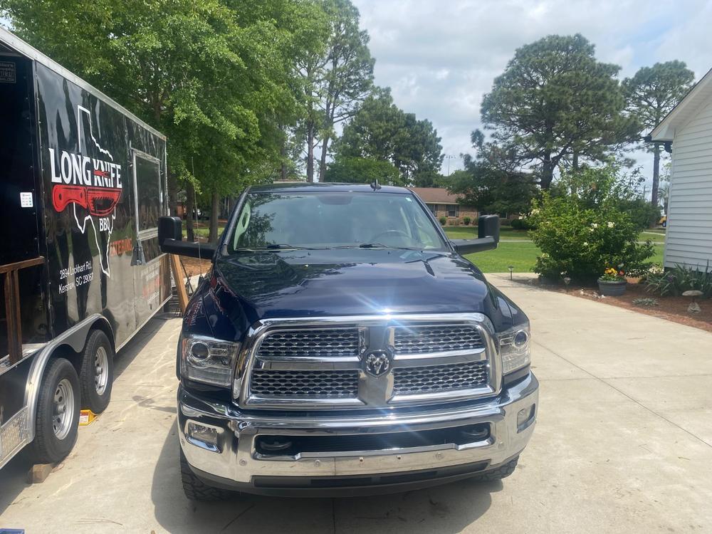 Dodge Ram 2500/3500 Tow Mirrors (2010-2018) - Customer Photo From Matt Boss