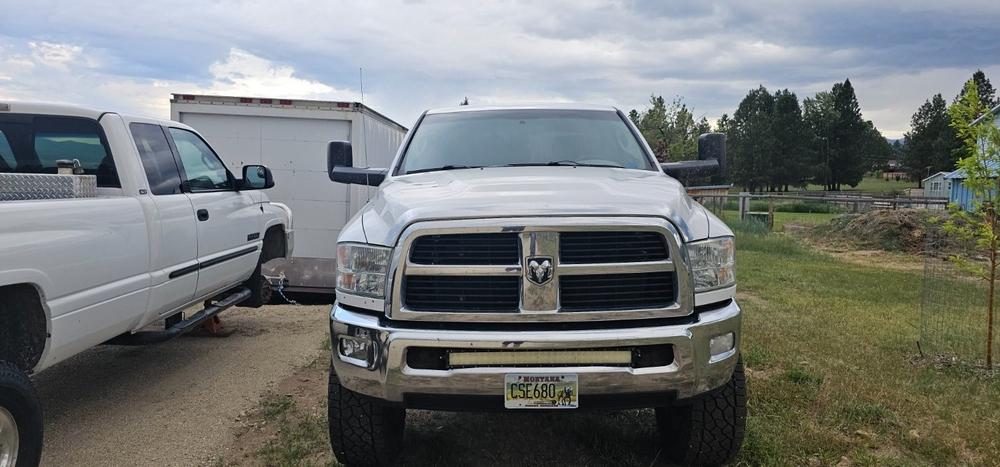 Dodge Ram 2500/3500 Tow Mirrors (2010-2018) - Customer Photo From Justin Smith