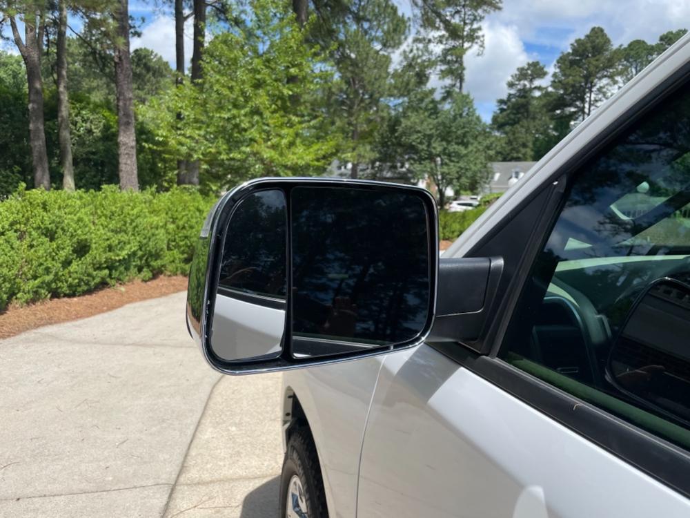 Dodge Ram 1500 Tow Mirrors (2019-2023) - Customer Photo From Thomas Owens