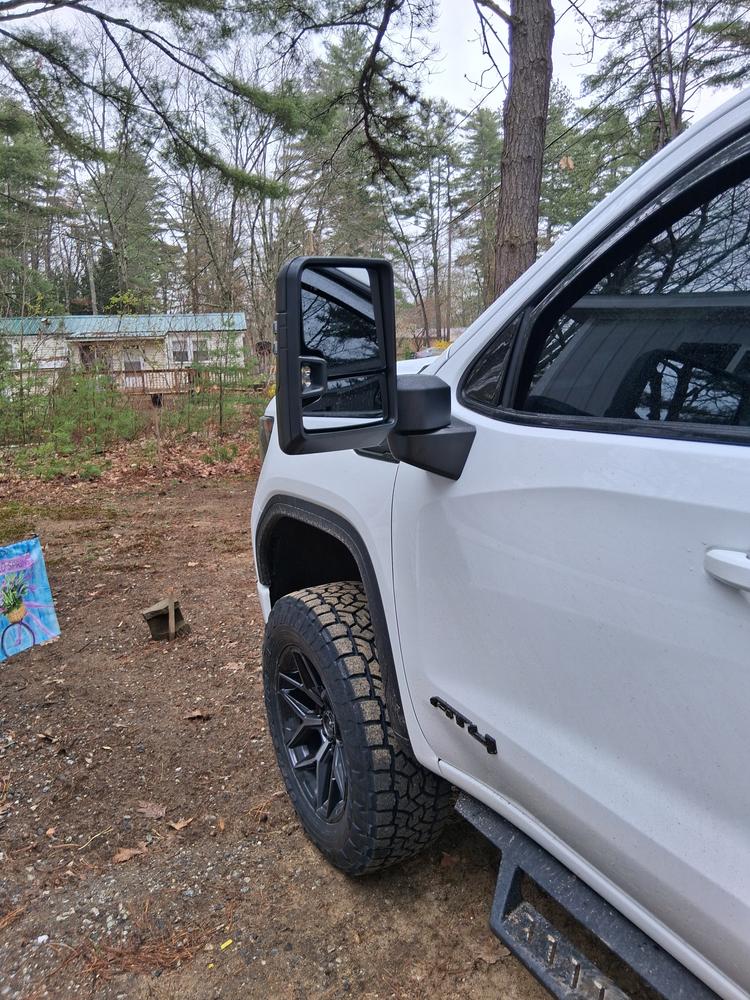 Tow Mirror Wiring Kit (Modify + RZY Harness) | 2022-2026 Silverado & Sierra - Customer Photo From Ronald F Wilson