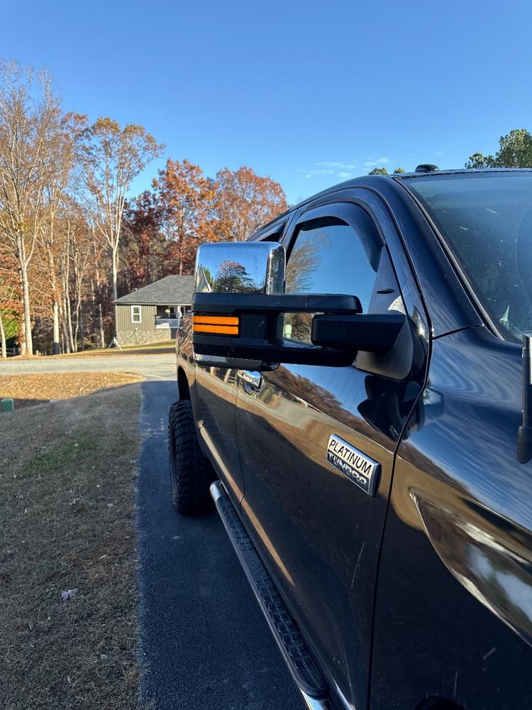 Toyota Tundra Towing Mirrors (2007-2021) - Customer Photo From Bryan Hodgson