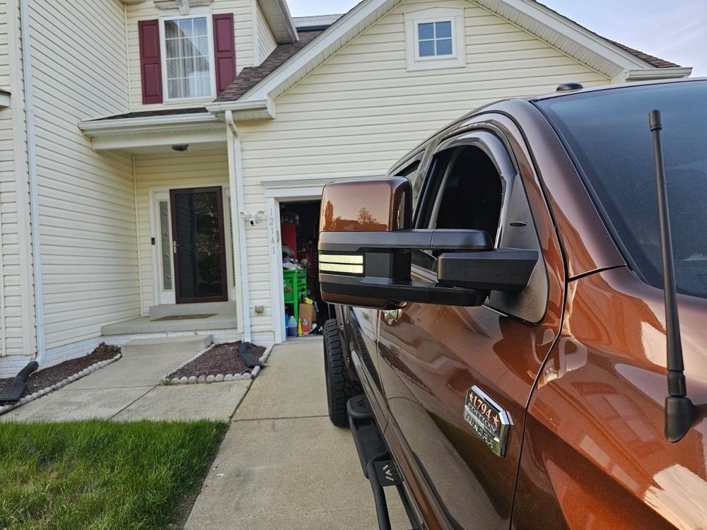 Toyota Tundra Towing Mirrors (2007-2021) - Customer Photo From Alcourt Bailey
