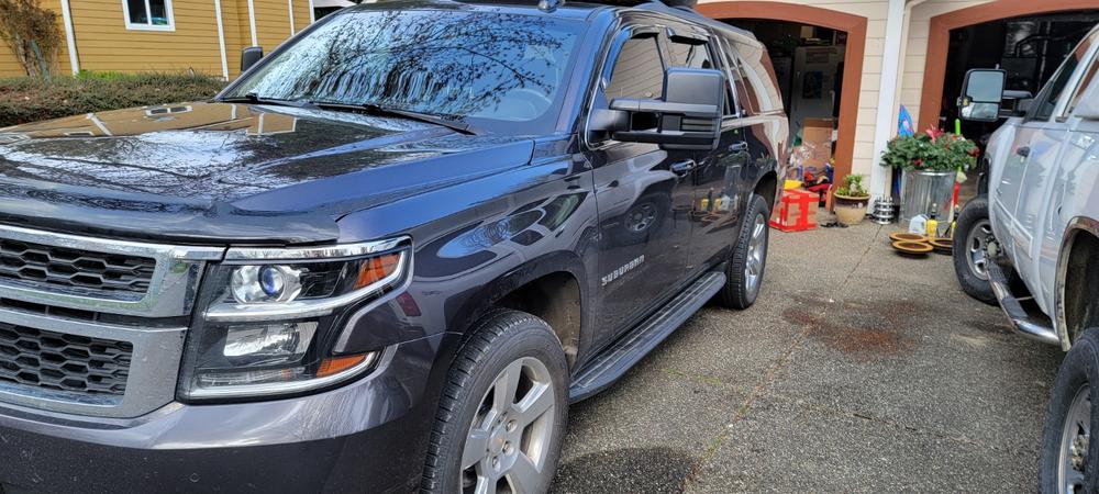 2015-2020 GM SUV Tow Mirrors (Tahoe, Yukon, Suburban) - Customer Photo From Justin Piek