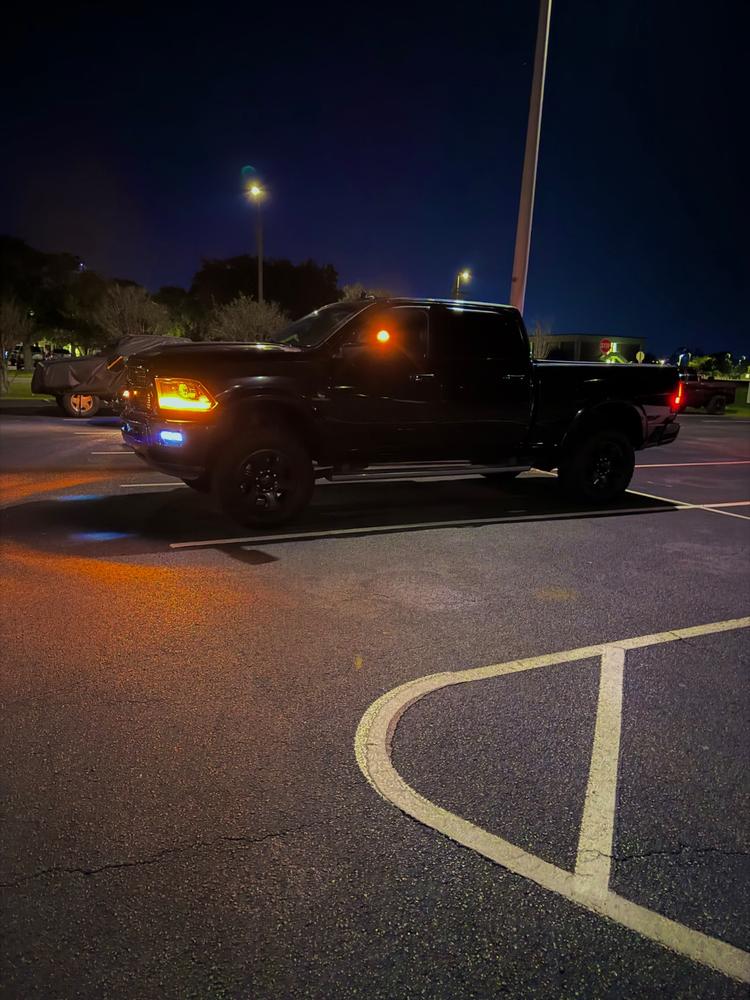 Dodge Ram LED Mirror Turn Signal Light - Customer Photo From Kahlell Ramos