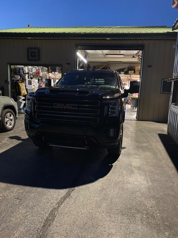 High Beam to Spot Mirror Mod | 2019-2026 Silverado & Sierra - Customer Photo From Dale Goldman