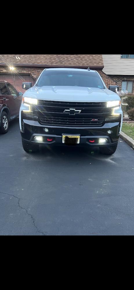High Beam to Spot Mirror Mod | 2019-2026 Silverado & Sierra - Customer Photo From Samuel Gott