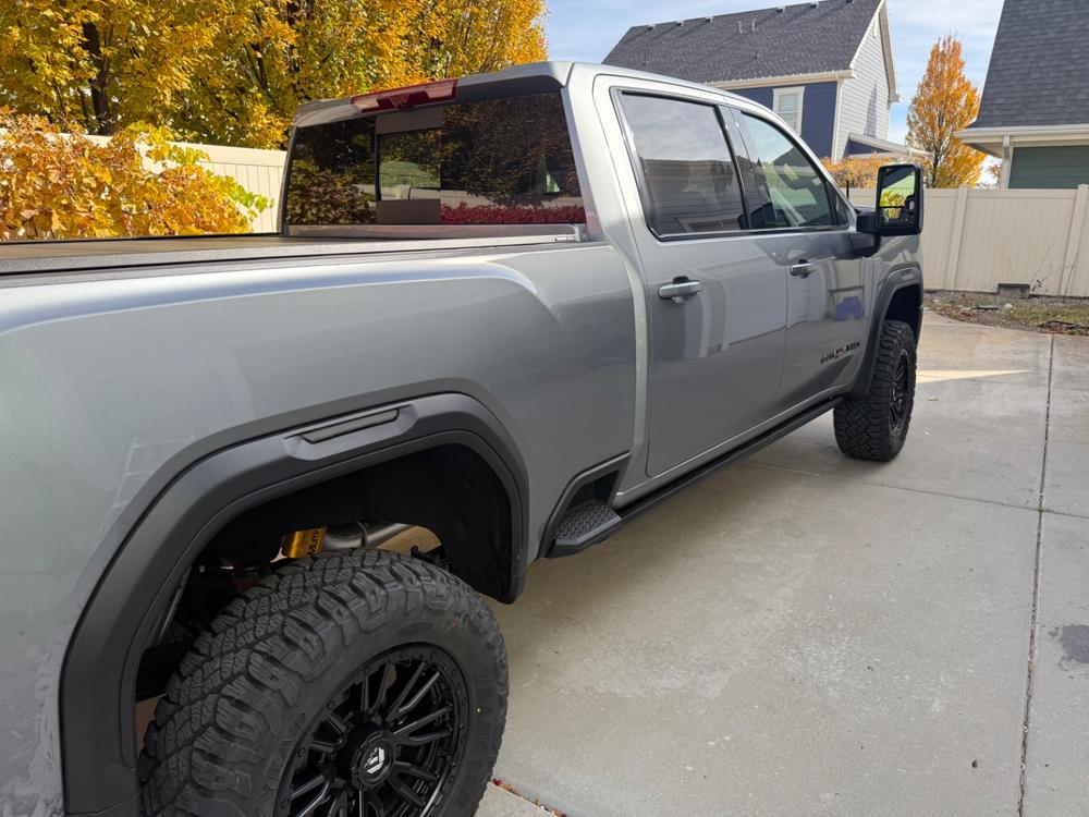 2020-2026 GMC Sierra 2500/3500 Fender Lights - Smoked / Frosted - Customer Photo From Andrew Fleming