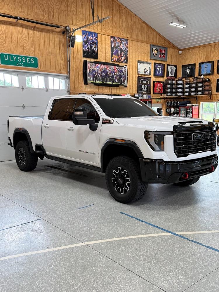 2020-2026 GMC Sierra 2500/3500 Fender Lights - Smoked / Frosted - Customer Photo From Sam Koch