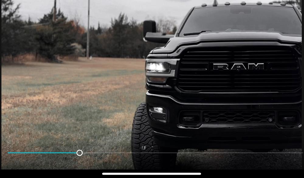 2009-2024 Dodge Ram LED Switchback Tow Mirror Marker Lights - Customer Photo From Steven Hill ll