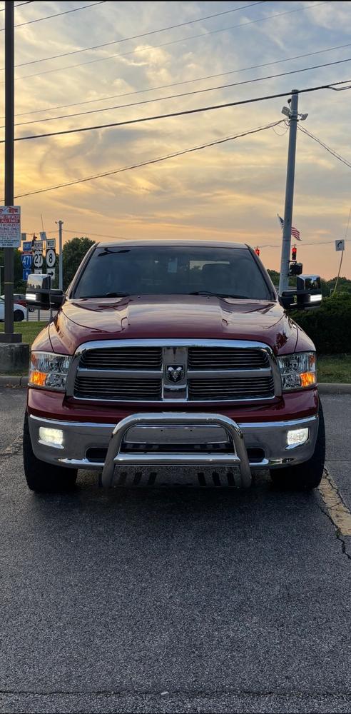 GM Style Dodge Ram 1500 Tow Mirrors (2009-2018) - Style 2 - Customer Photo From Raed Aburimileh