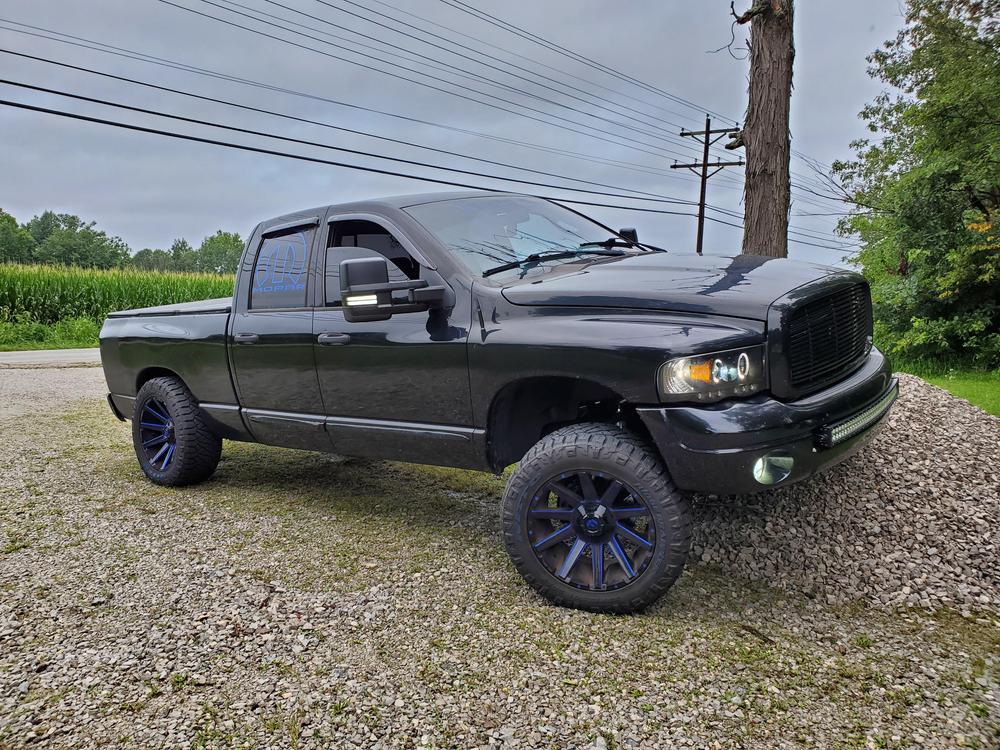GM Style Dodge Ram 2500/3500 Tow Mirrors (2003-2009) - Style 2 - Customer Photo From Austin Everroad