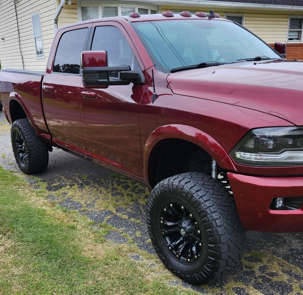 GM Style Dodge Ram 2500/3500 Tow Mirrors (2010-2018) - Style 2 - Customer Photo From Jeffrey L. Orye