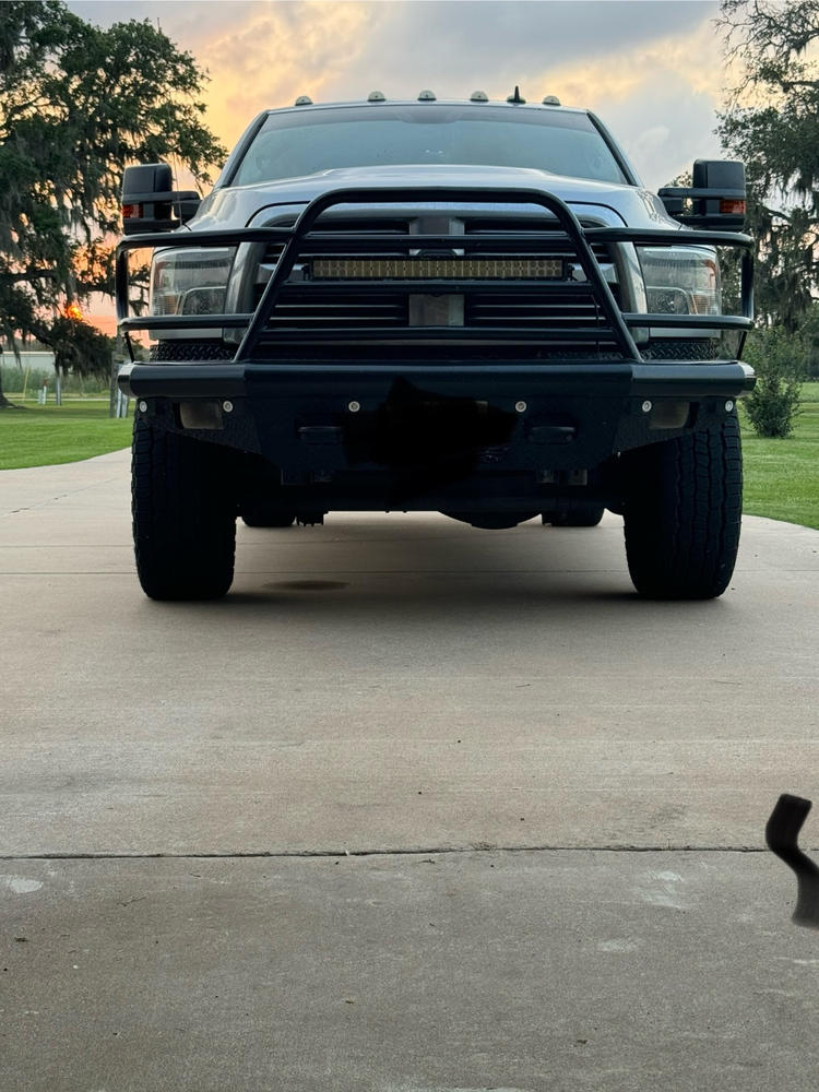 GM Style Dodge Ram 2500/3500 Tow Mirrors (2010-2018) - Style 2 - Customer Photo From Tommy Owens