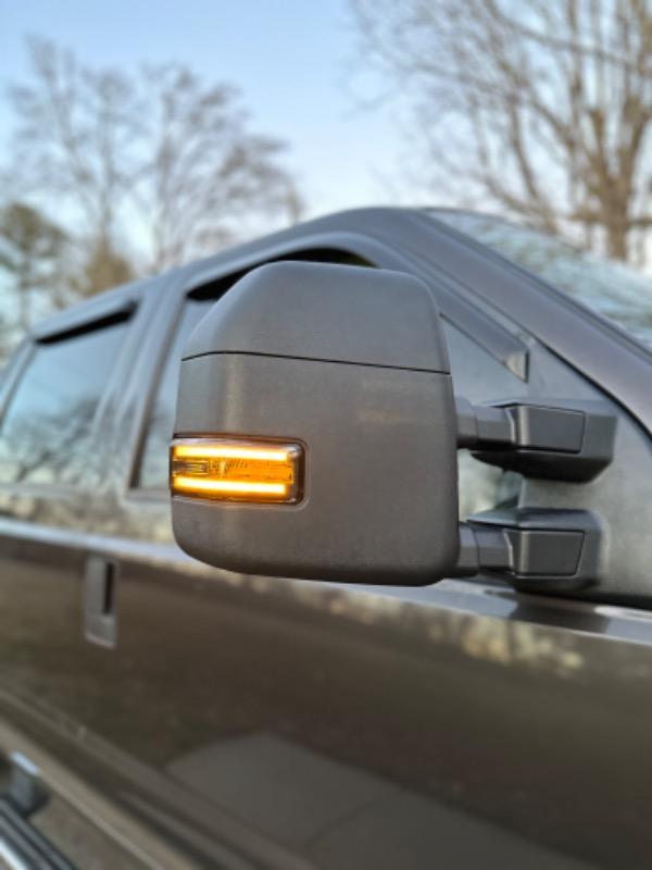 Ford F250/F350/F450/F550 Superduty (2002-2007) New Style Tow Mirrors - Customer Photo From Robert Collins