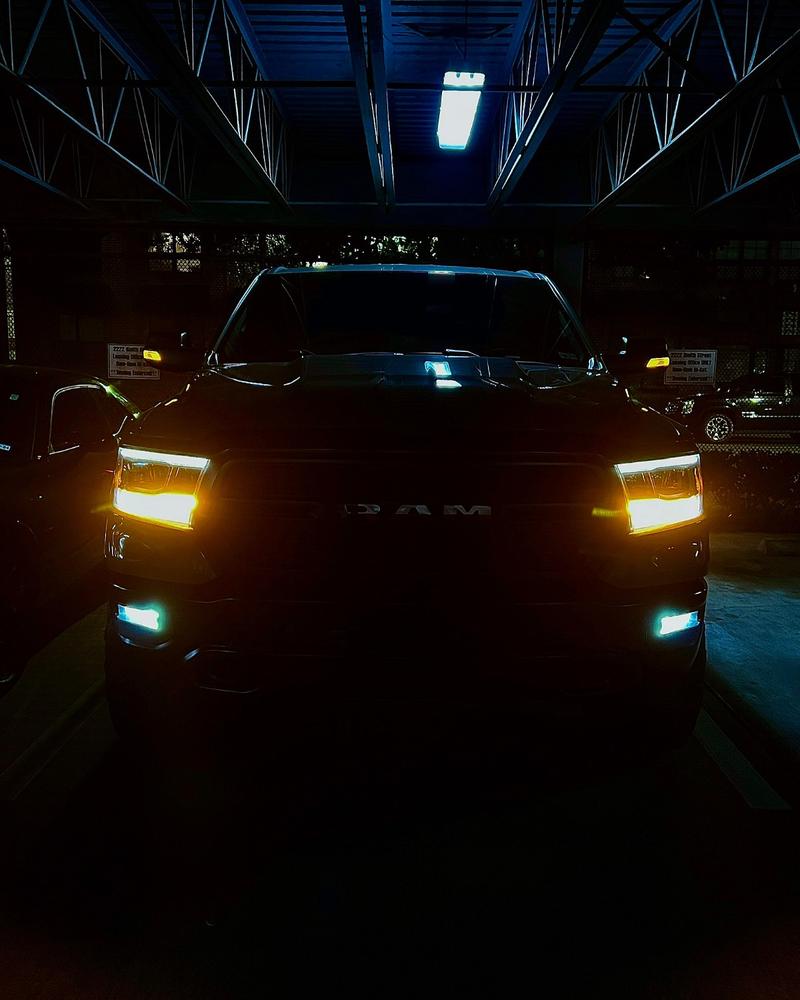 Dual Function Dodge Ram Wiring Harness (Running Light & Signal) - Customer Photo From William Nguyen
