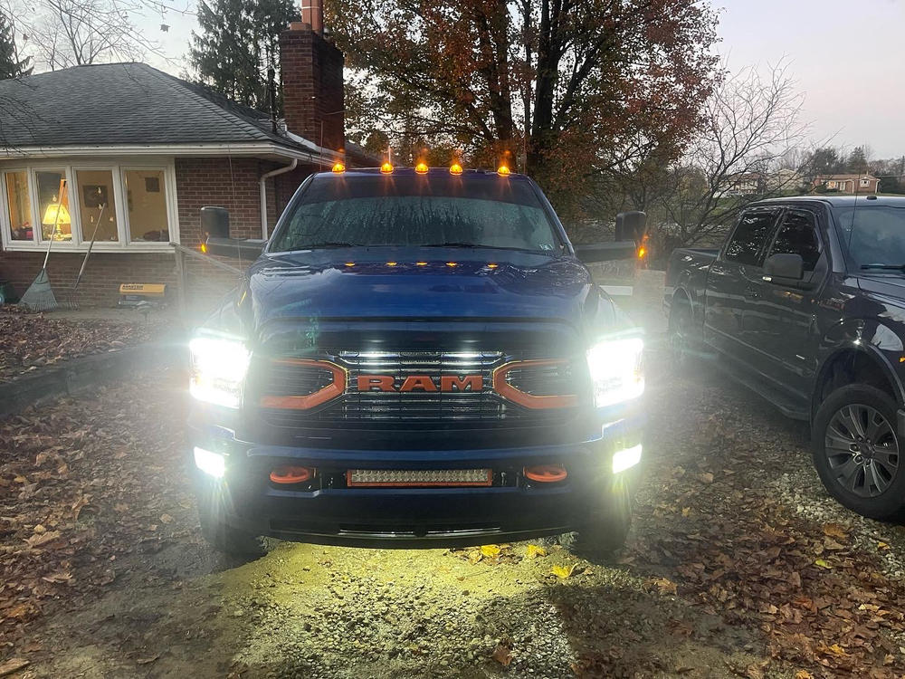 Dual Function Dodge Ram Wiring Harness (Running Light & Signal) - Customer Photo From Troy McClain