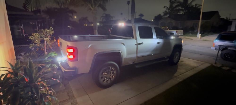 Dual Function (Cargo and Reverse) Wiring Harness - GM Trucks (2014-2026) - Customer Photo From Angel Llamas