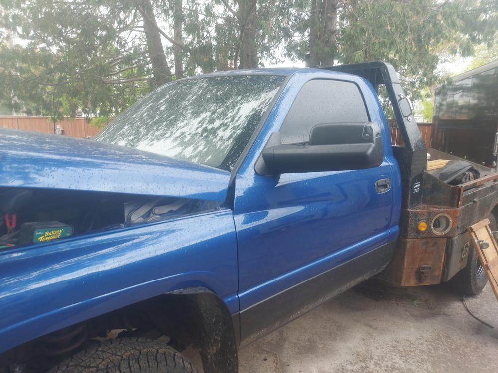 Dodge Ram 2500/3500 Tow Mirrors (1994-2002) - Customer Photo From Gerard Pawloski