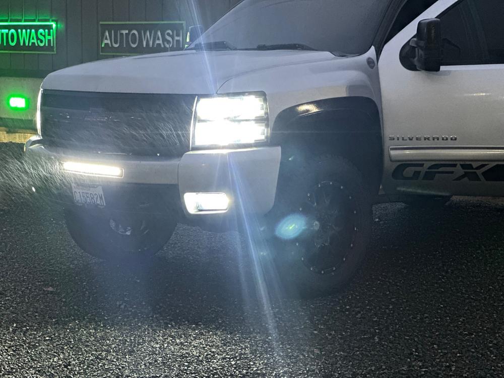 2007 - 2026 GM All Lights Mod (6 High Mod) - Customer Photo From Cody Brown