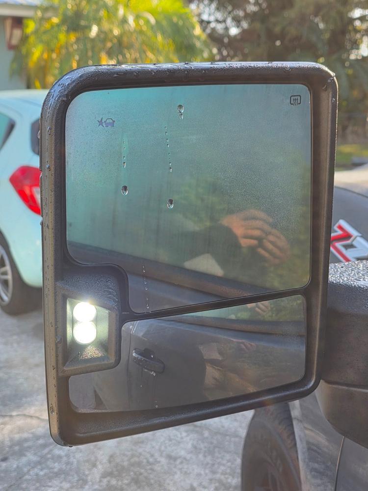 RZY Harness for Plug and Play Tow Mirrors | 2019 Silverado & Sierra 1500 - Customer Photo From Mark Bennett