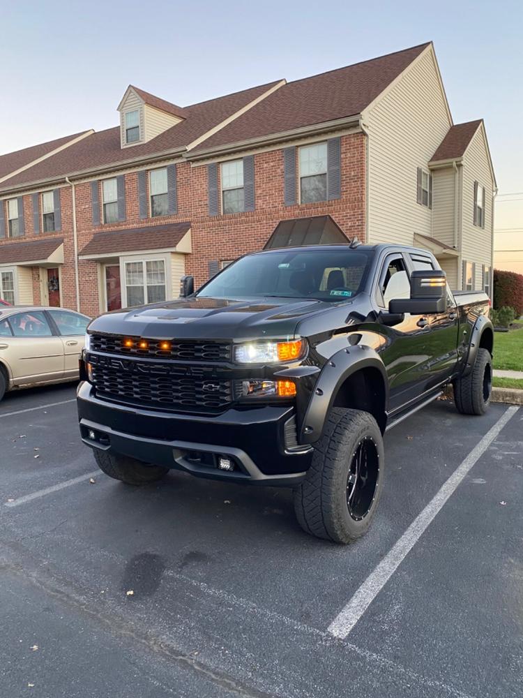 RZY Harness for Plug and Play Tow Mirrors - Silverado & Sierra (2019 1500) - Customer Photo From Ozzy Pyle