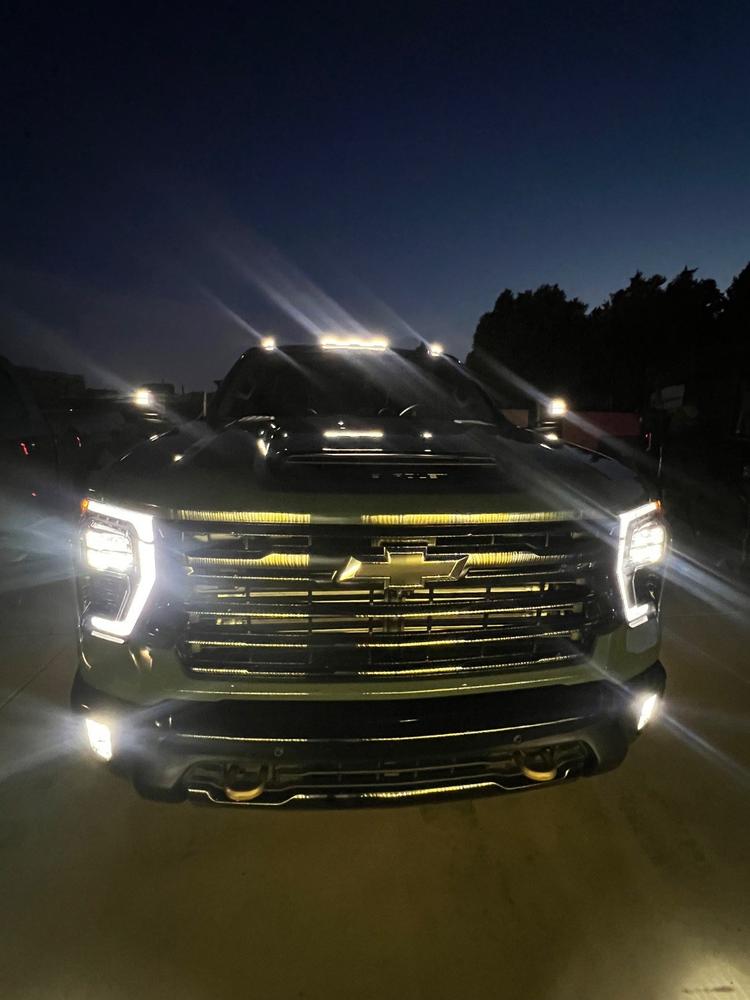 LED Switchback Tow Mirror Signal Light For 2014-2018 Chevy Silverado & GMC Sierra - Smoked Lens