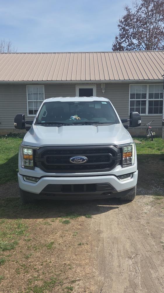 Ford F150 (2021-2026) New Style Tow Mirrors - Customer Photo From Mandy Lewis