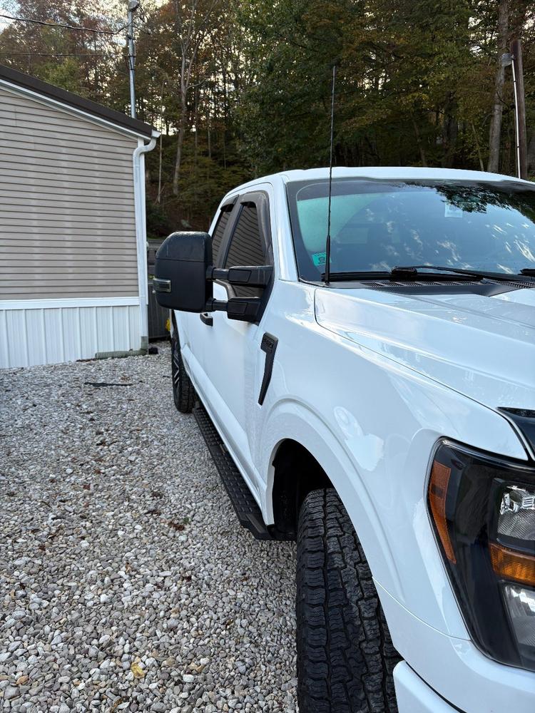 Ford F150 (2021-2026) New Style Tow Mirrors - Customer Photo From Brice Smith