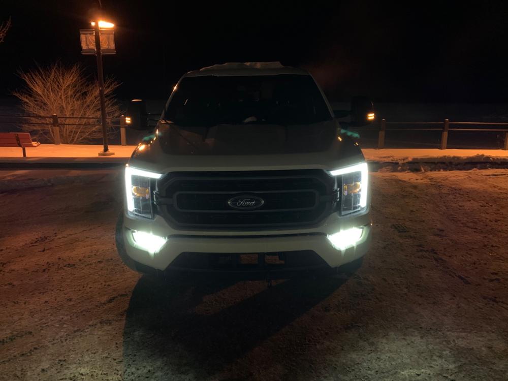 Ford F150 (2021-2024) New Style Tow Mirrors - Customer Photo From Etienne Gareau
