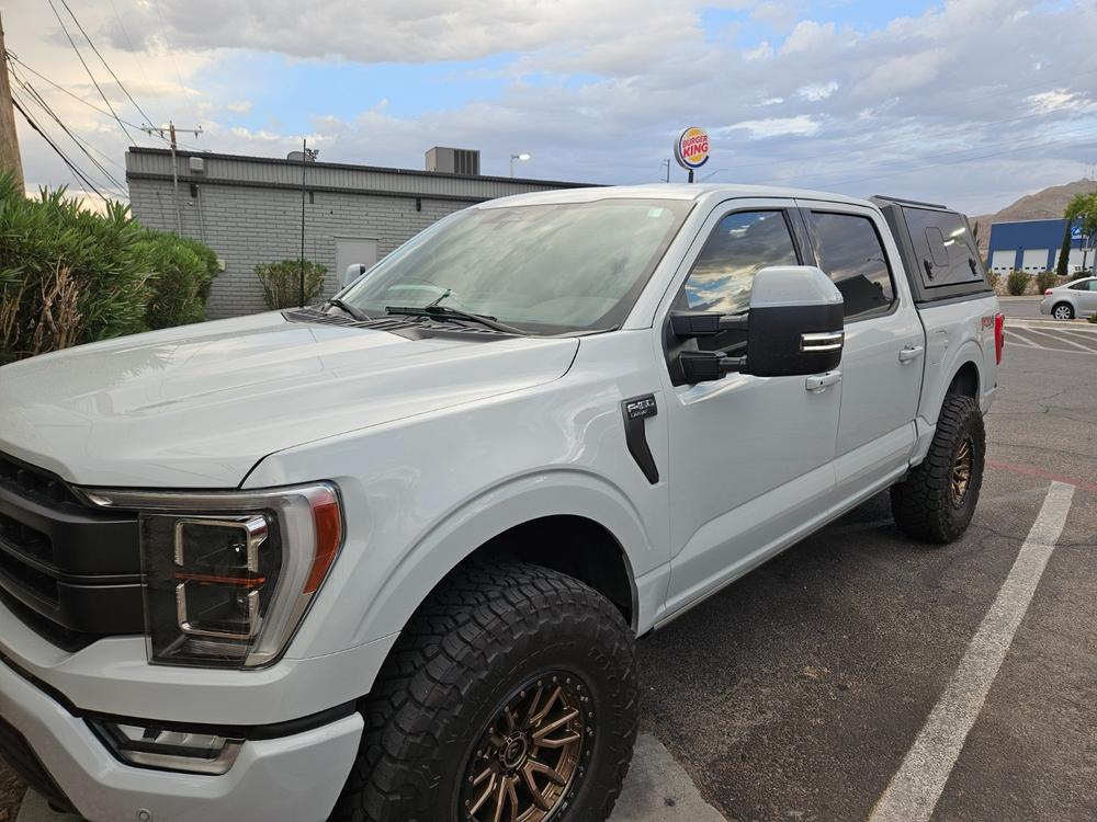 Ford F150 (2021-2026) New Style Tow Mirrors - Customer Photo From Daniel Goodwin
