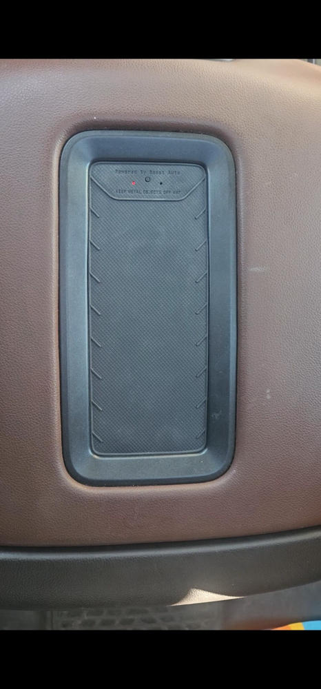 2014-2019 GM Wireless Phone Charging Kit for GM Trucks (Silverado & Sierra) - Customer Photo From LeRoy Reynolds