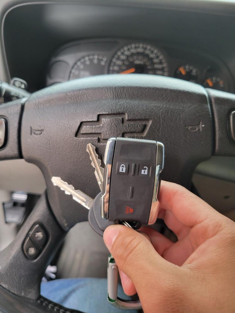 2015 Style Chrome GM Key Fob Retrofit (1999-2007 Classic Trucks & SUV