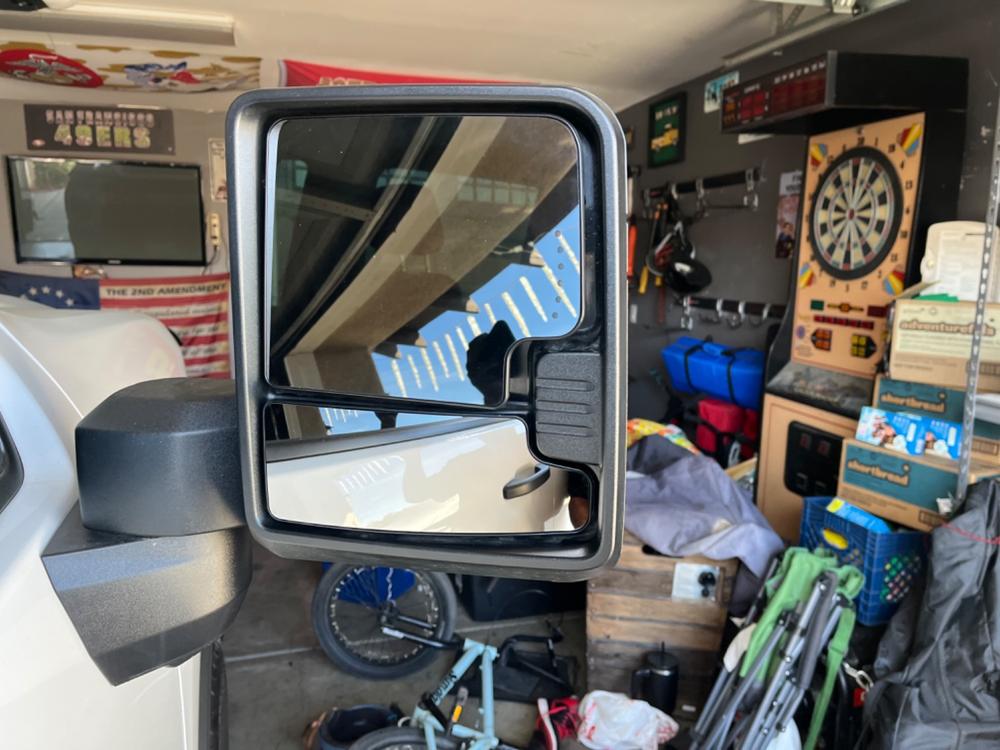GM Tow Mirror Signal on Glass Upgrade Kit (2019+ Style) - Customer Photo From Chris Middlemas