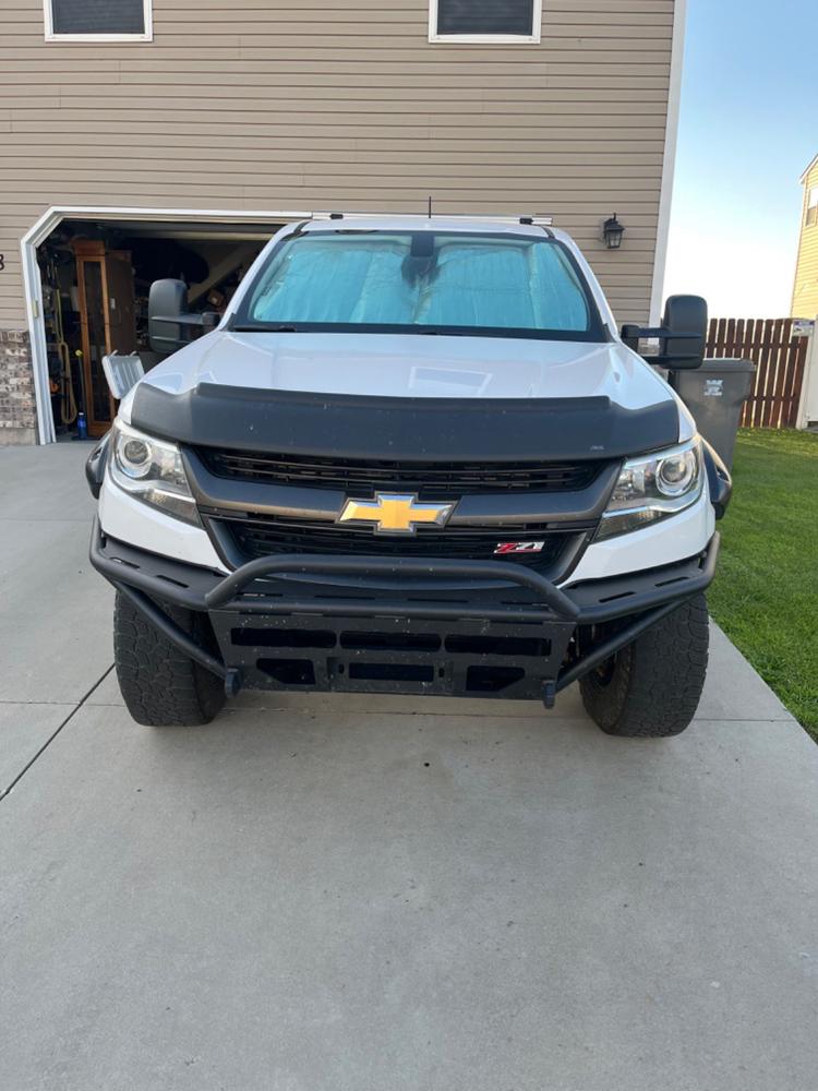 2015 - 2022 Colorado / Canyon Tow Mirrors (Style 1) - Customer Photo From Chad Cline