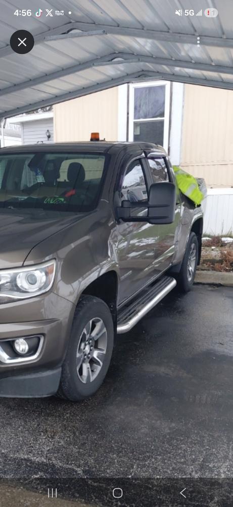 2015 - 2022 Colorado / Canyon Tow Mirrors (Style 1) - Customer Photo From Ivan Glancy