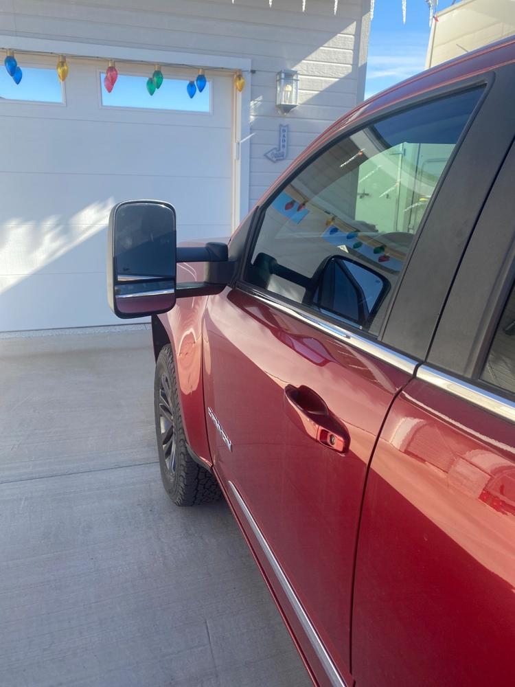 2015 - 2022 Colorado / Canyon Tow Mirrors (Style 1) - Customer Photo From Richard Field