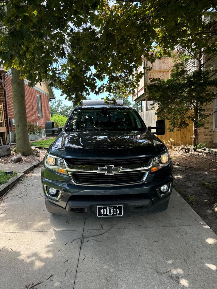 2015 - 2022 Colorado / Canyon Tow Mirrors (Style 1) - Customer Photo From Derek Ripperger