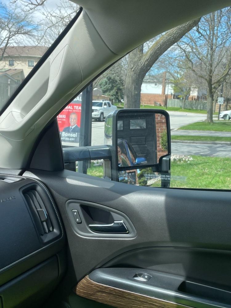 2015 - 2022 Colorado / Canyon Tow Mirrors (Style 2) - Customer Photo From Alexander Sowkey
