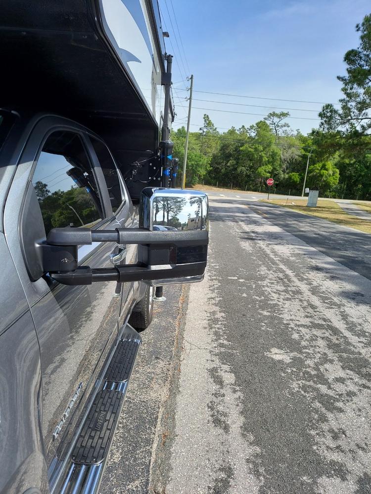 2015 - 2022 Colorado / Canyon Tow Mirrors (Style 2) - Customer Photo From Steven Scott