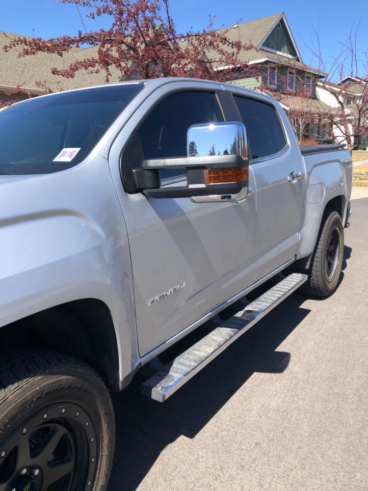 2015 2021 Colorado / Canyon Tow Mirrors (Style 2) Boost Auto Parts