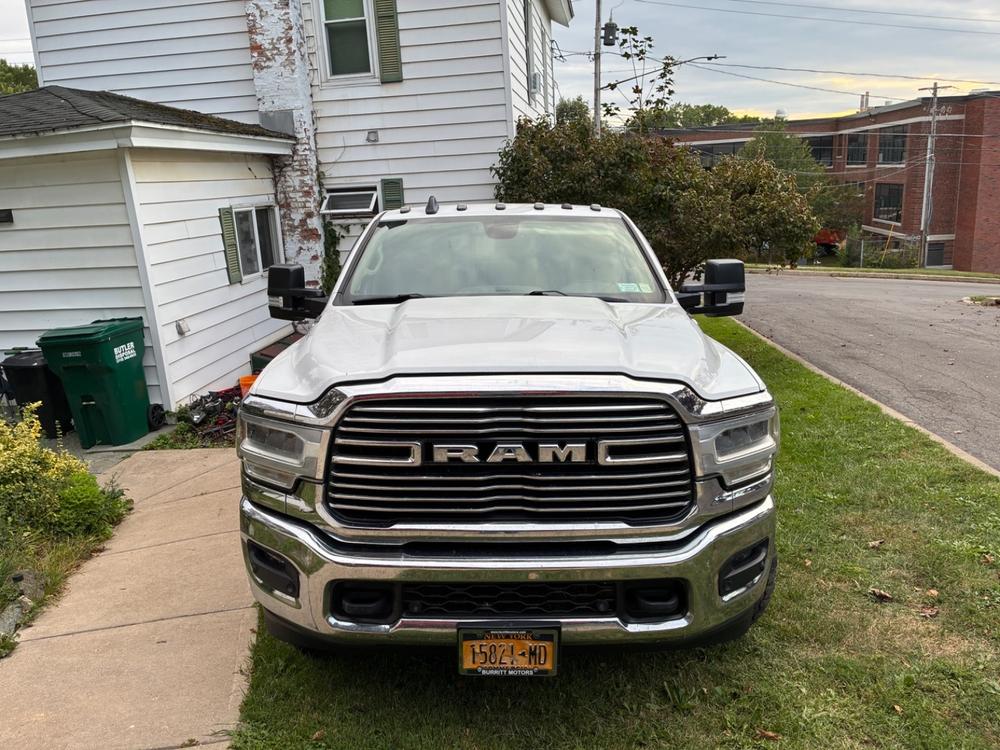 GM Style Dodge Ram 2500/3500 Tow Mirrors (2019-2022) - Style 2 - Customer Photo From Tyler Halsey