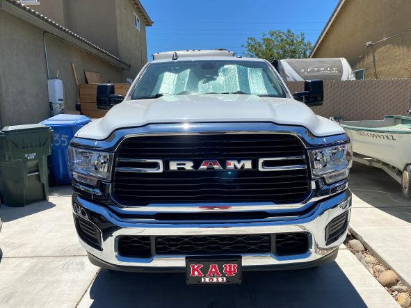 GM Style Dodge Ram 2500/3500 Tow Mirrors (2019-2022) - Style 2 - Customer Photo From Darrell Johnson