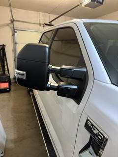 Ford Signal & Running Light Mirror Harness (Tow & Small Mirrors) // 2021+ F150 - Customer Photo From Nathan Lucas