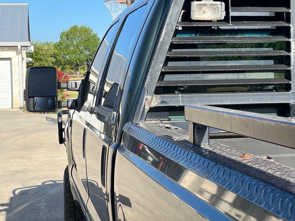 Ford F250/F350/F450/F550 Superduty (1999-2001) Tow Mirrors - 2008 Style - Customer Photo From Steve Tedford